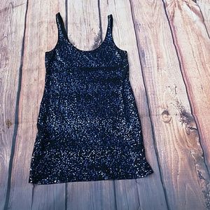 Express- sequence mini dress